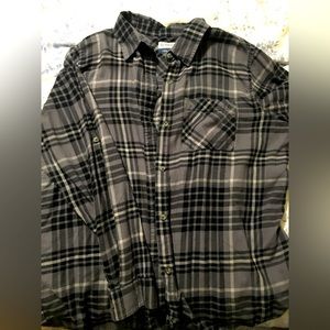 Magellan light weight flannel XL Grey Plaid